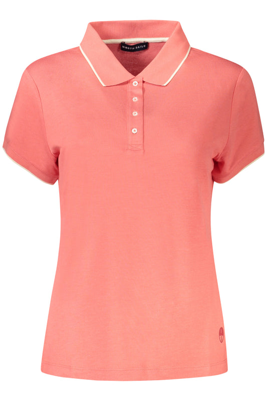 NORTH SAILS POLO MANICHE CORTE DONNA ROSA