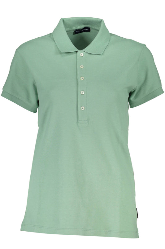 NORTH SAILS POLO MANICHE CORTE DONNA VERDE