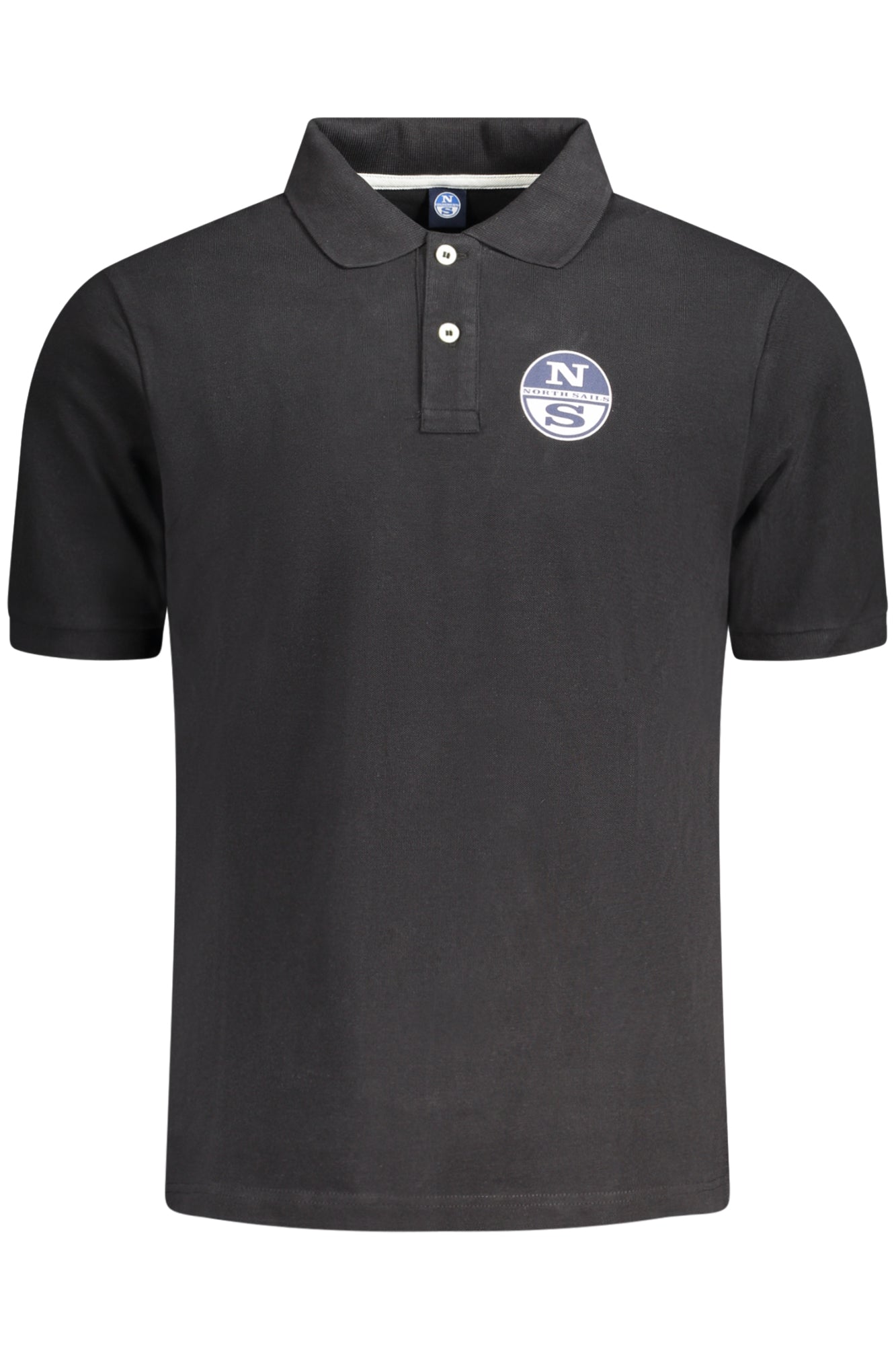 NORTH SAILS POLO MANICHE CORTE UOMO NERO