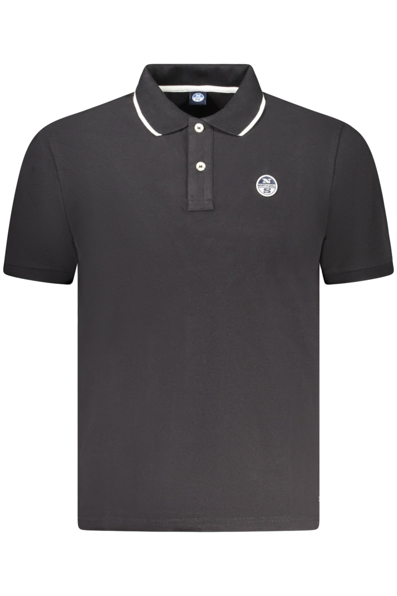 NORTH SAILS POLO MANICHE CORTE UOMO NERO
