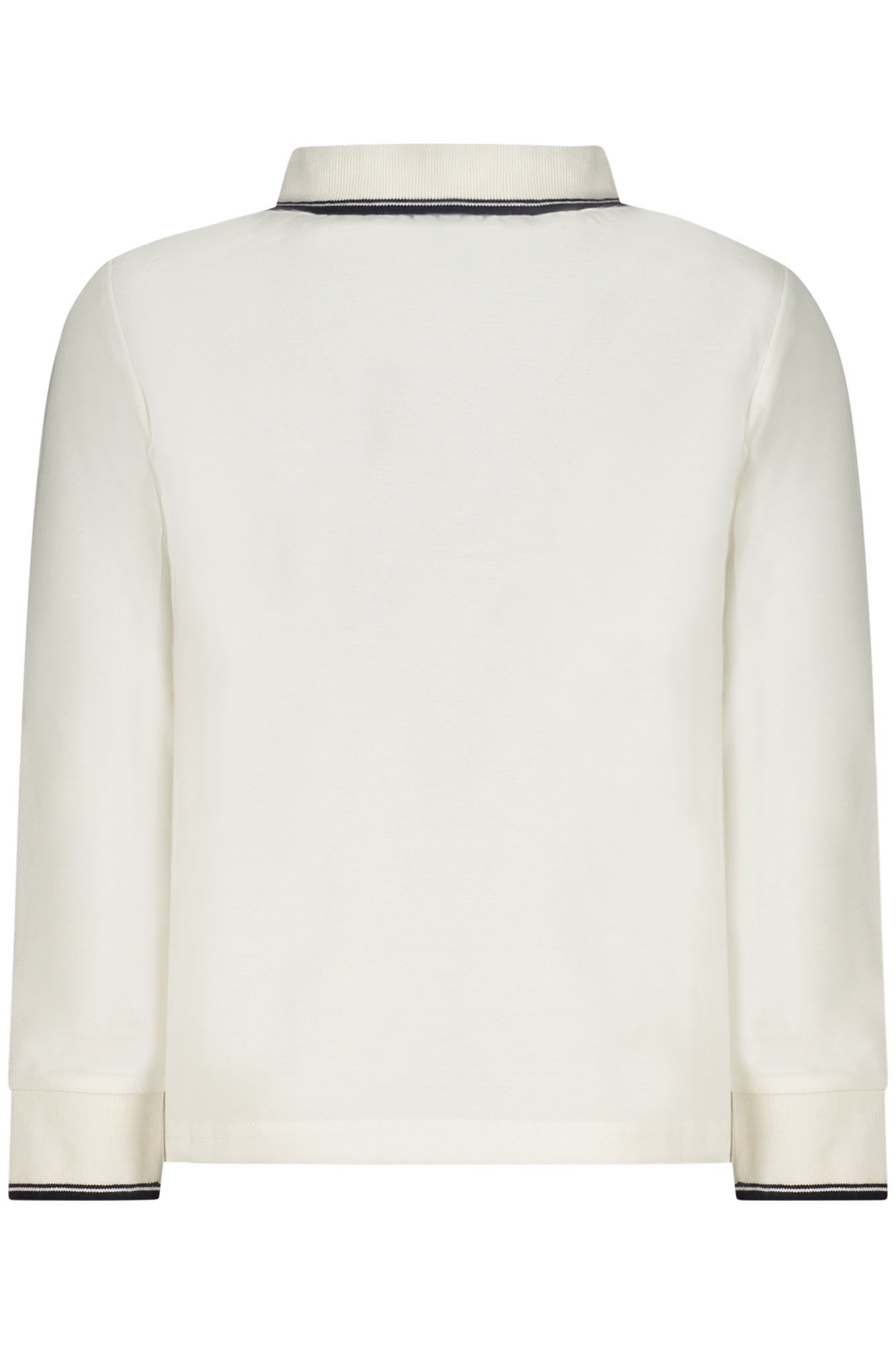 NORTH SAILS POLO MANICHE LUNGHE BAMBINO BIANCO