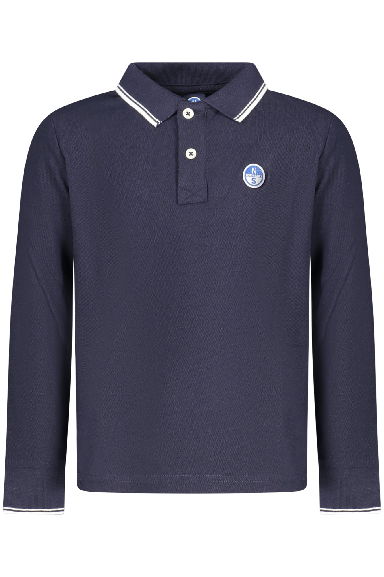 NORTH SAILS POLO MANICHE LUNGHE BAMBINO BLU