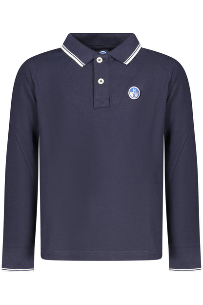 NORTH SAILS POLO MANICHE LUNGHE BAMBINO BLU