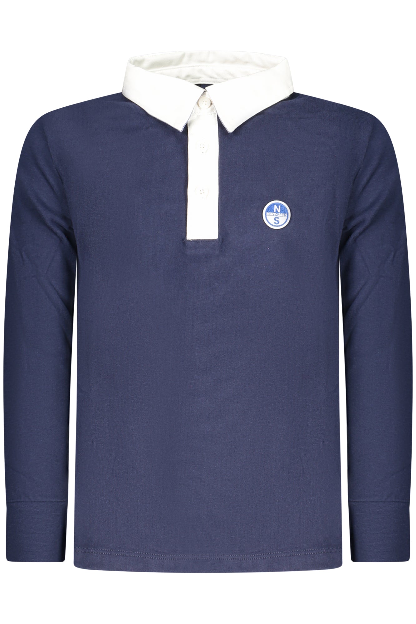 NORTH SAILS POLO MANICHE LUNGHE BAMBINO BLU