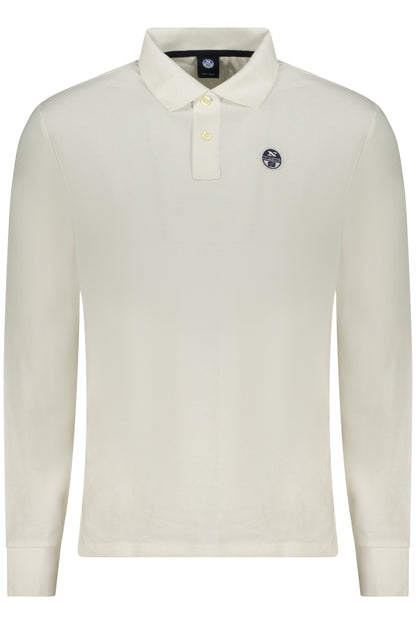 NORTH SAILS POLO MANICHE LUNGHE UOMO BIANCO