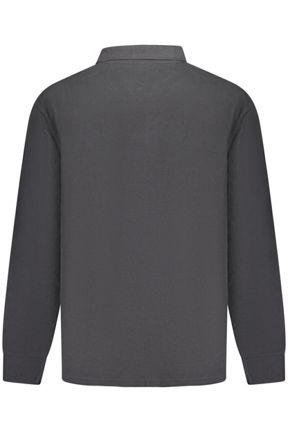 NORTH SAILS POLO MANICHE LUNGHE UOMO NERO