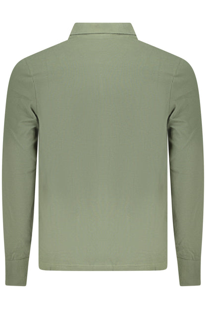 NORTH SAILS POLO MANICHE LUNGHE UOMO VERDE