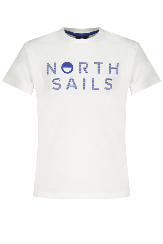NORTH SAILS T-SHIRT MANICHE CORTE BAMBINO BIANCO