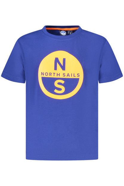 NORTH SAILS T-SHIRT MANICHE CORTE BAMBINO BLU