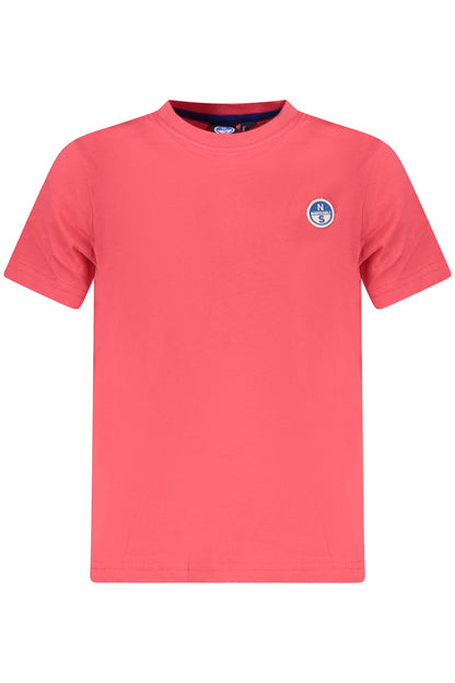 NORTH SAILS T-SHIRT MANICHE CORTE BAMBINO ROSA