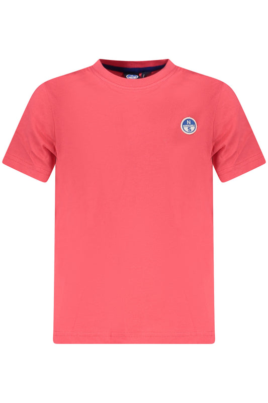 NORTH SAILS T-SHIRT MANICHE CORTE BAMBINO ROSA