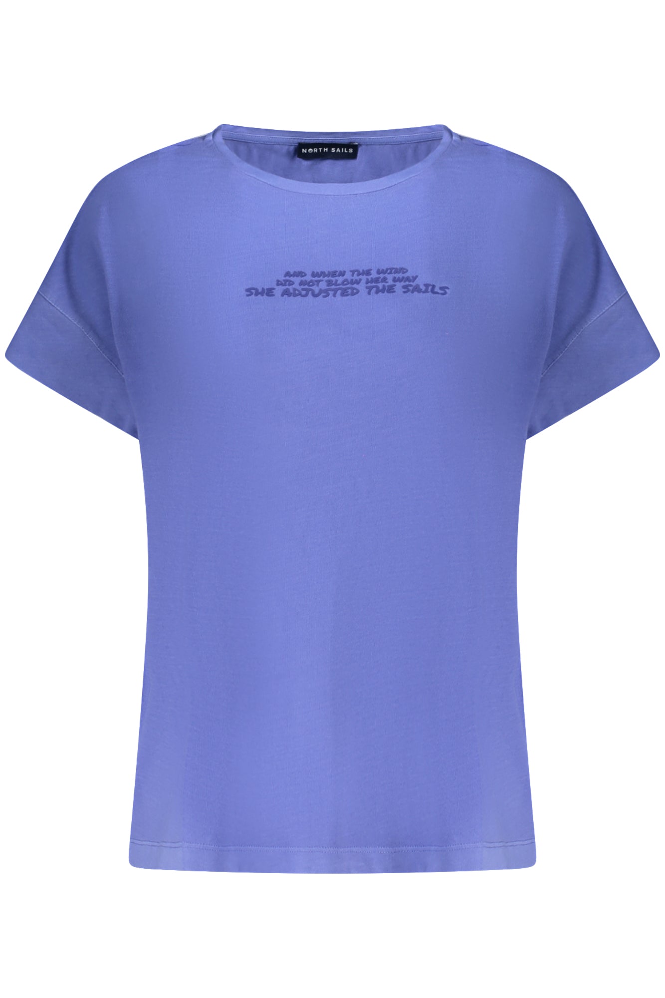 NORTH SAILS T-SHIRT MANICHE CORTE DONNA BLU