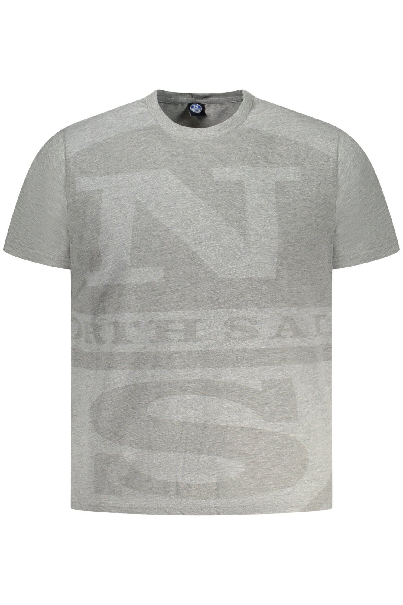 NORTH SAILS T-SHIRT MANICHE CORTE UOMO GRIGIO