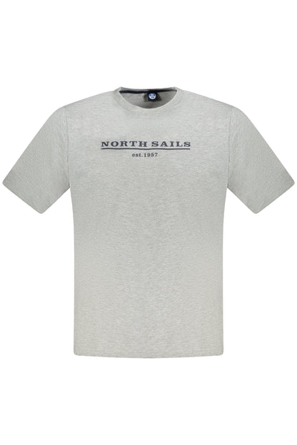 NORTH SAILS T-SHIRT MANICHE CORTE UOMO GRIGIO