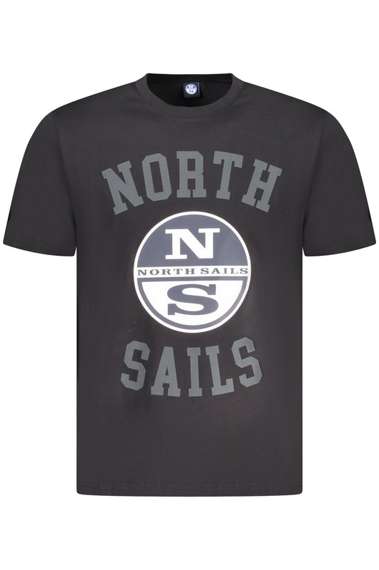 NORTH SAILS T-SHIRT MANICHE CORTE UOMO NERO