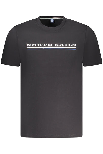 NORTH SAILS T-SHIRT MANICHE CORTE UOMO NERO