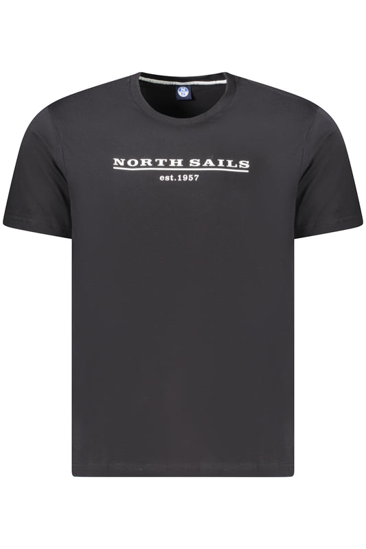 NORTH SAILS T-SHIRT MANICHE CORTE UOMO NERO