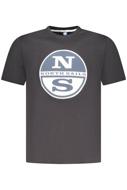 NORTH SAILS T-SHIRT MANICHE CORTE UOMO NERO