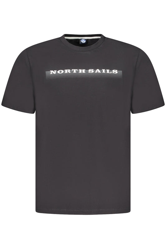 NORTH SAILS T-SHIRT MANICHE CORTE UOMO NERO
