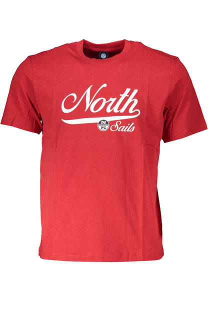 NORTH SAILS T-SHIRT MANICHE CORTE UOMO ROSSO