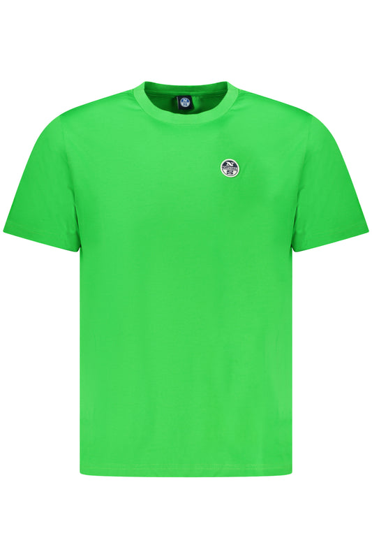 NORTH SAILS T-SHIRT MANICHE CORTE UOMO VERDE