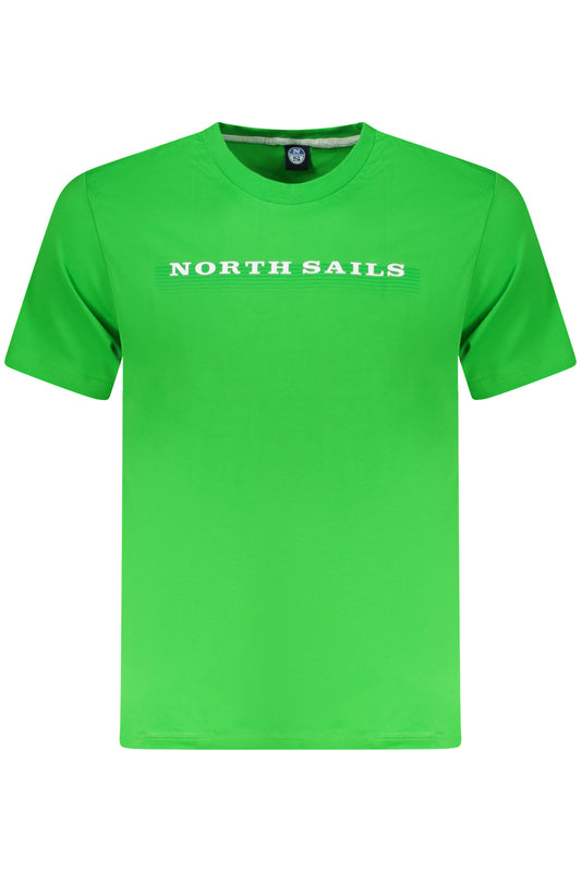 NORTH SAILS T-SHIRT MANICHE CORTE UOMO VERDE