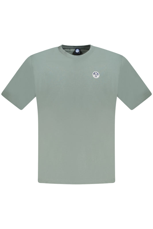 NORTH SAILS T-SHIRT MANICHE CORTE UOMO VERDE