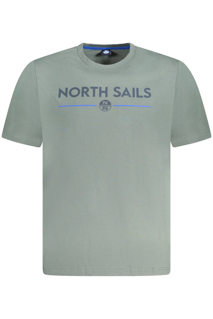 NORTH SAILS T-SHIRT MANICHE CORTE UOMO VERDE