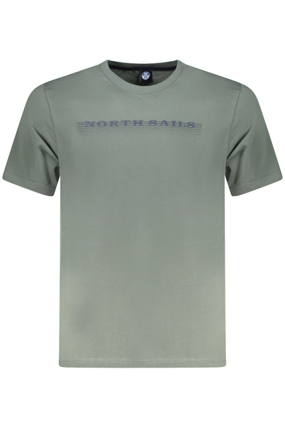 NORTH SAILS T-SHIRT MANICHE CORTE UOMO VERDE