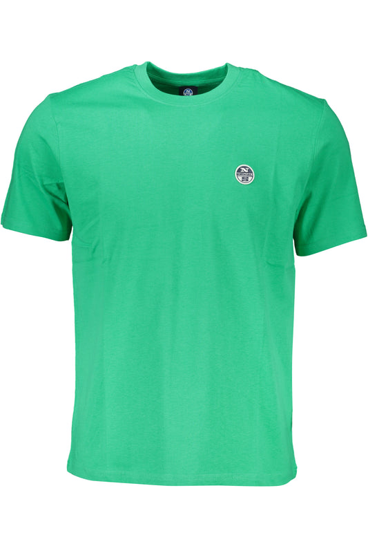 NORTH SAILS T-SHIRT MANICHE CORTE UOMO VERDE