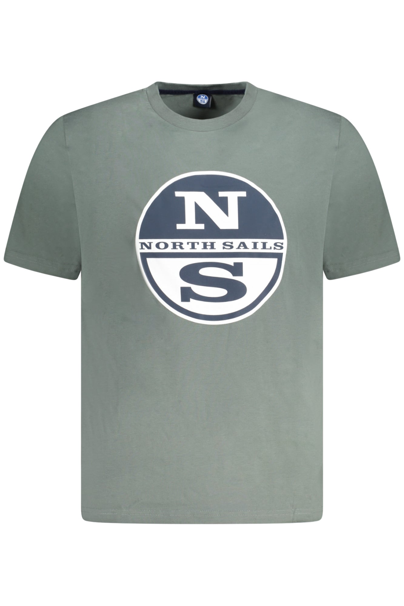 NORTH SAILS T-SHIRT MANICHE CORTE UOMO VERDE
