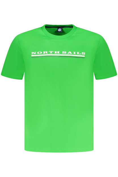 NORTH SAILS T-SHIRT MANICHE CORTE UOMO VERDE