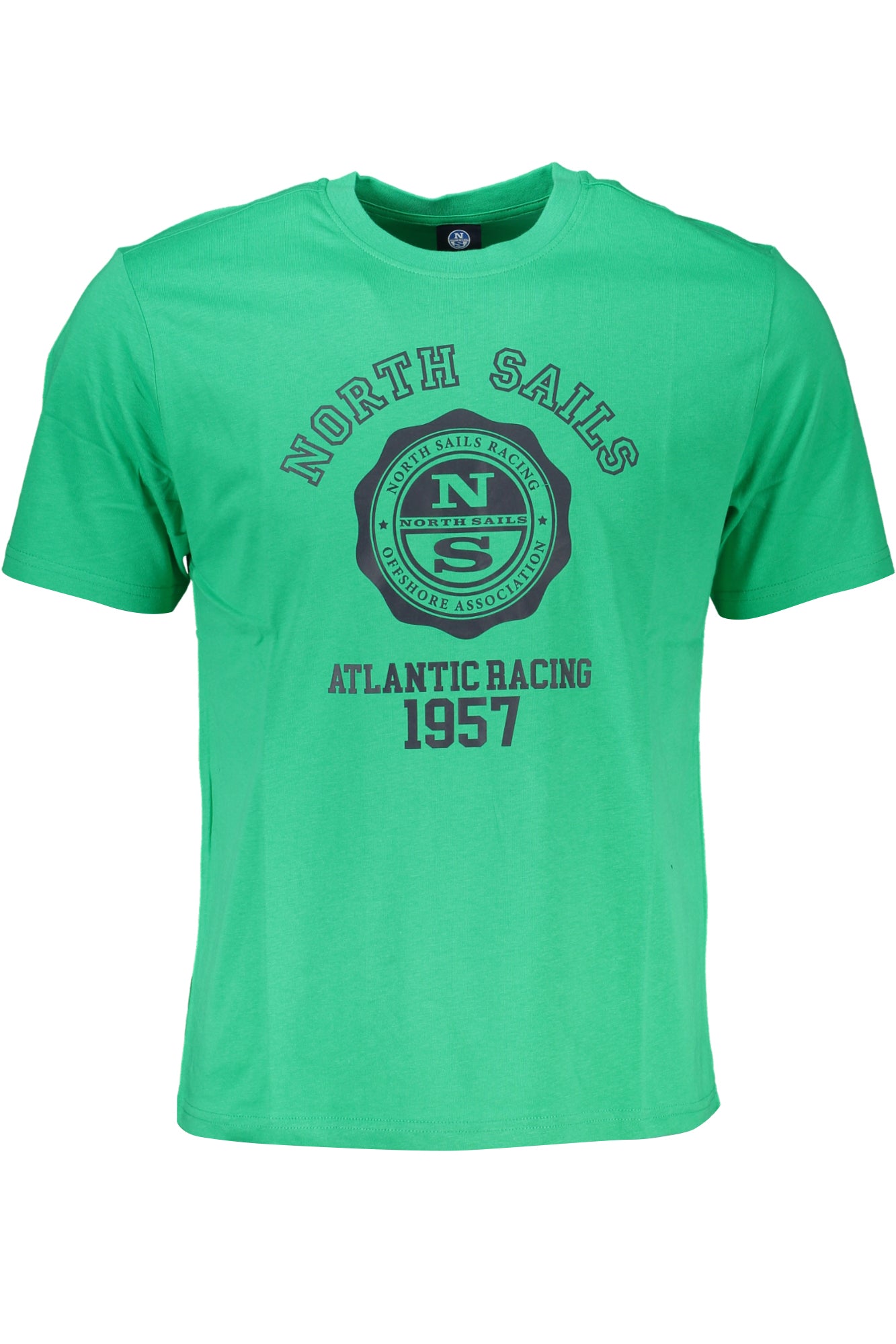 NORTH SAILS T-SHIRT MANICHE CORTE UOMO VERDE