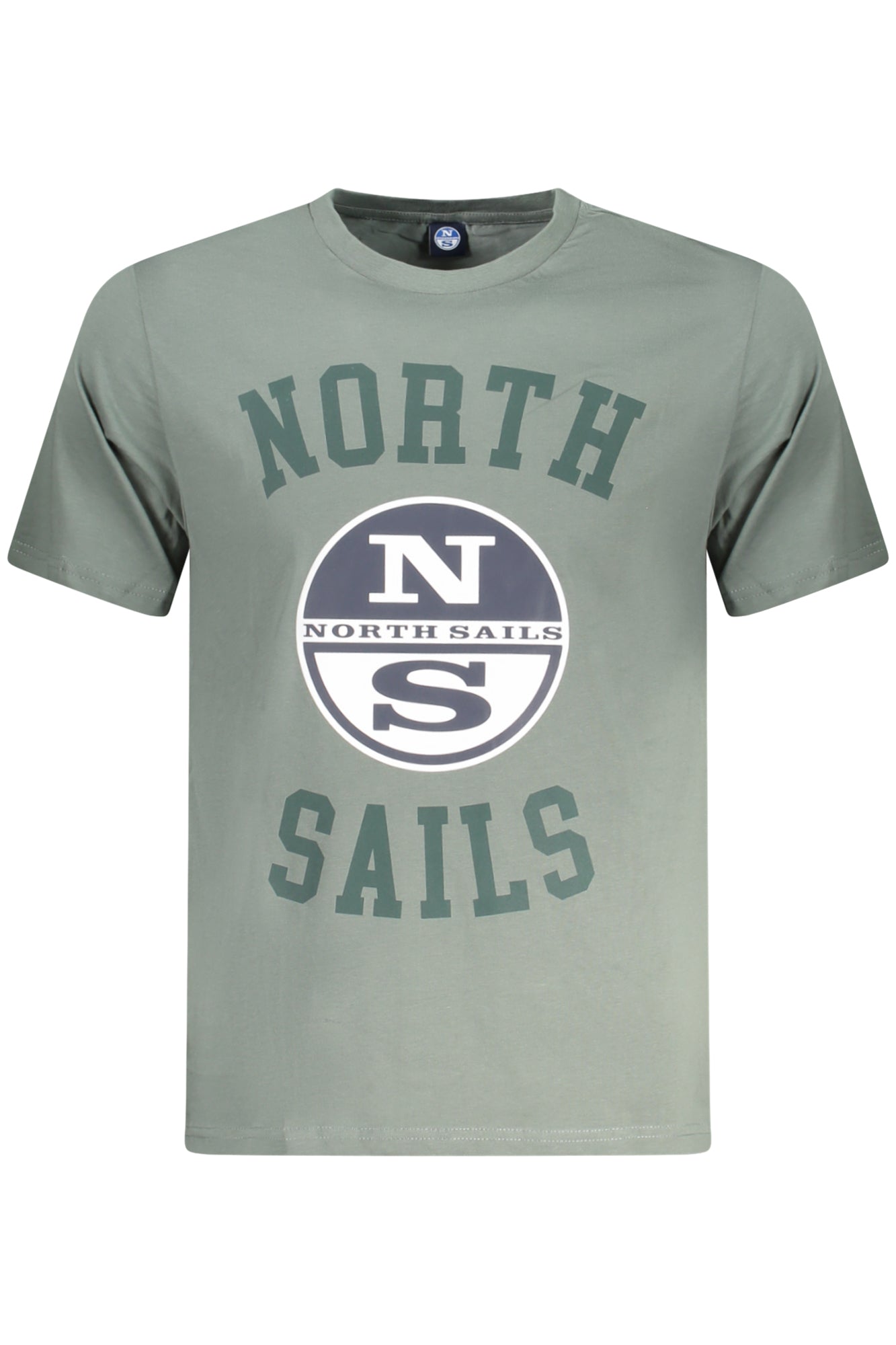 NORTH SAILS T-SHIRT MANICHE CORTE UOMO VERDE