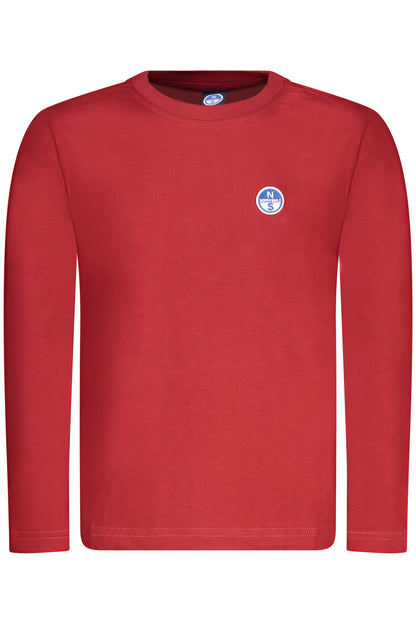 NORTH SAILS T-SHIRT MANICHE LUNGHE BAMBINO ROSSO