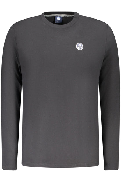 NORTH SAILS T-SHIRT MANICHE LUNGHE UOMO NERO