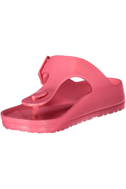 NORWAY 1963 CALZATURA CIABATTA DONNA ROSA