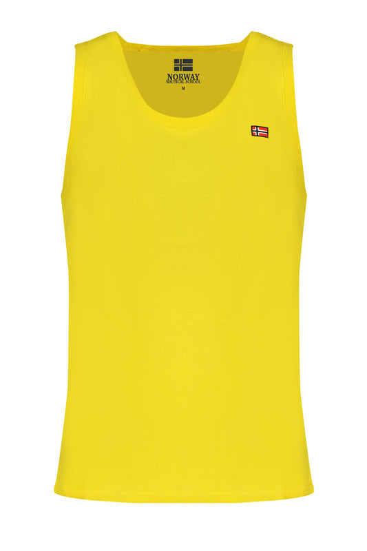 NORWAY 1963 CANOTTA UOMO GIALLO