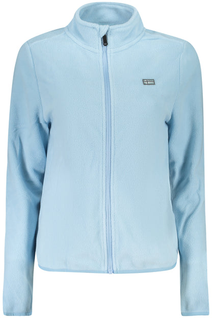 NORWAY 1963 FELPA CON ZIP DONNA AZZURRO