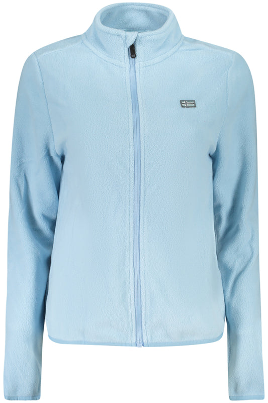 NORWAY 1963 FELPA CON ZIP DONNA AZZURRO