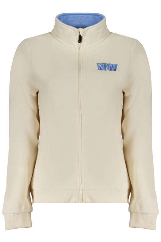 NORWAY 1963 FELPA CON ZIP DONNA BEIGE