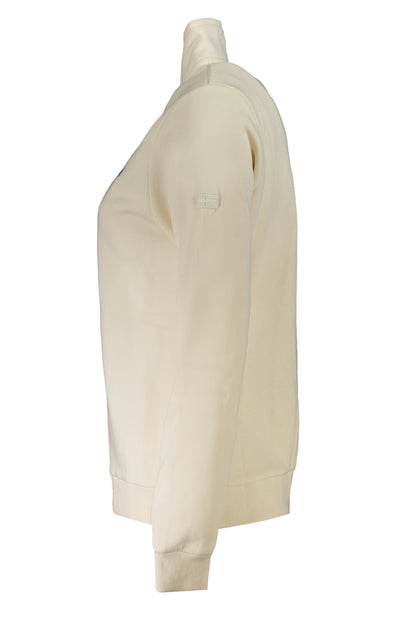 NORWAY 1963 FELPA CON ZIP DONNA BEIGE