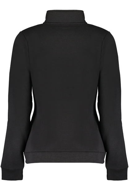 NORWAY 1963 FELPA CON ZIP DONNA NERO