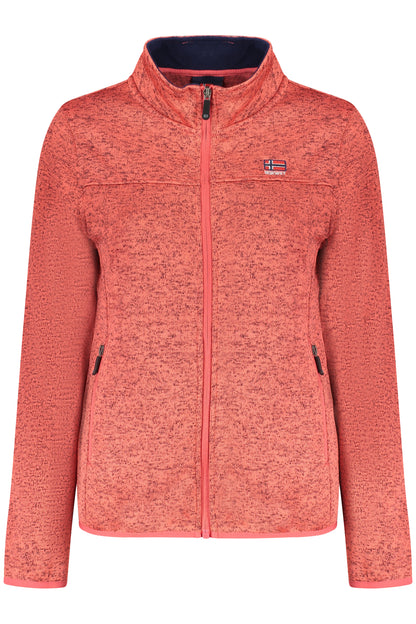 NORWAY 1963 FELPA CON ZIP DONNA ROSA