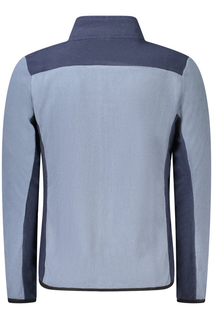 NORWAY 1963 FELPA CON ZIP UOMO AZZURRO