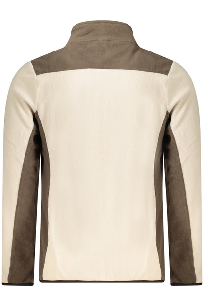 NORWAY 1963 FELPA CON ZIP UOMO BEIGE