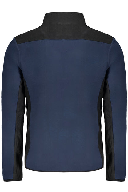 NORWAY 1963 FELPA CON ZIP UOMO BLU