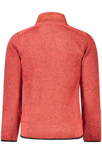 NORWAY 1963 FELPA CON ZIP UOMO ROSSO