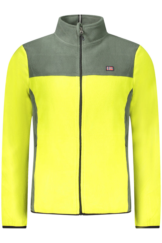 NORWAY 1963 FELPA CON ZIP UOMO VERDE