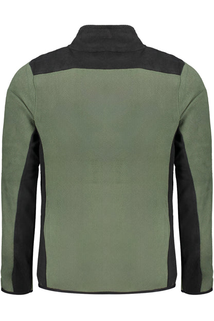 NORWAY 1963 FELPA CON ZIP UOMO VERDE